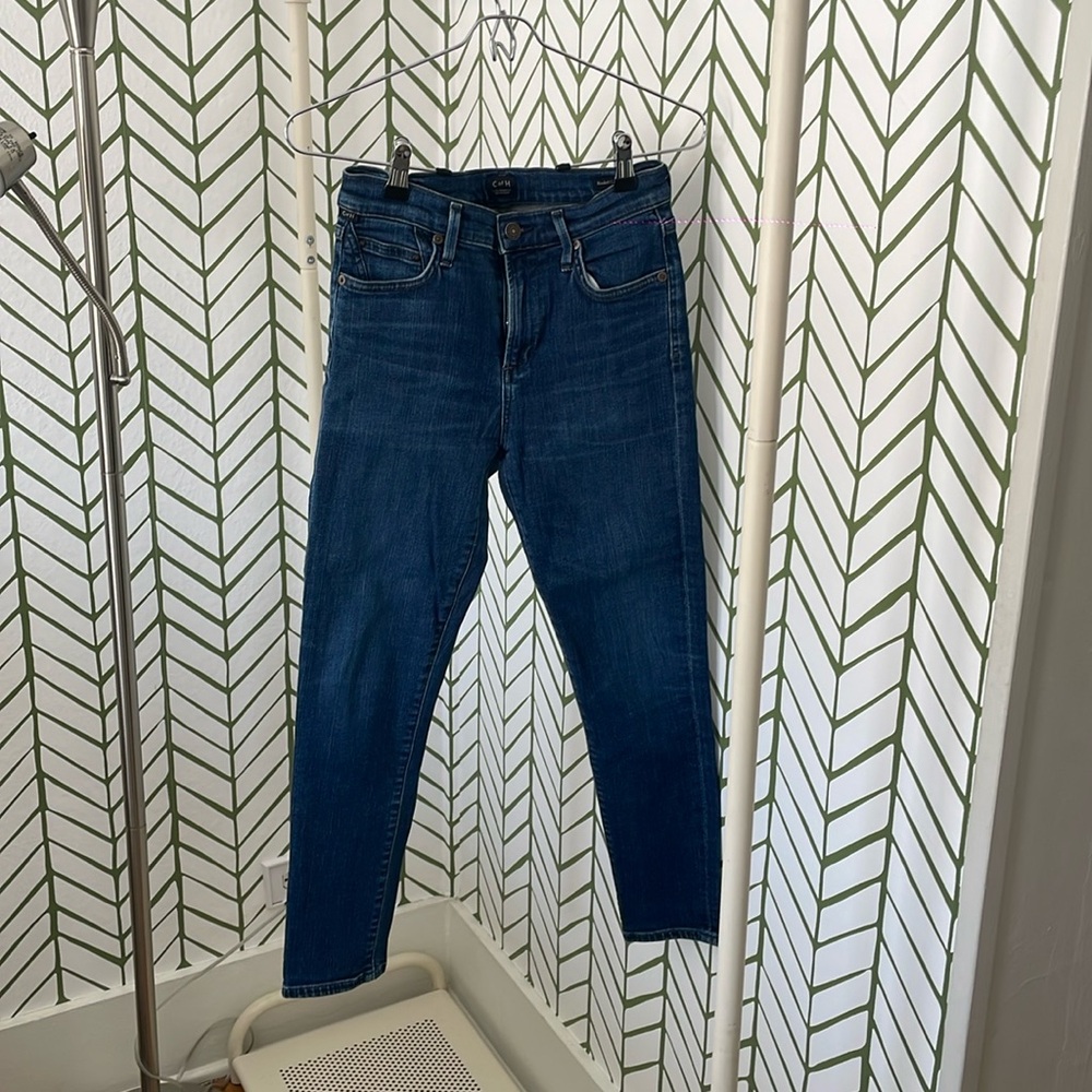 Citizens of Humanity Rocket Crop High Rise Skinny